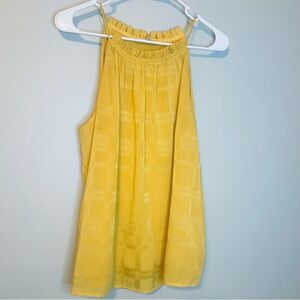 Skies Are Blue Yellow Tank Top